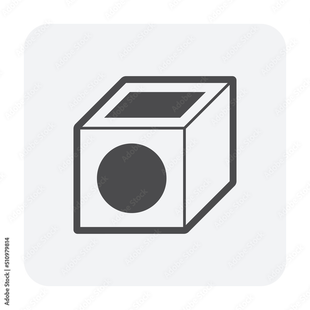 Precast concrete manhole product vector icon for access to cleaning by construction, install in stormwater, rainwater, wastewater or sewage drainage system by connection with sewer pipe, drain gutter. Precast concrete manhole product vector icon for access to cleaning by construction, install in stormwater, rainwater, wastewater or sewage drainage system by connection with sewer pipe, drain gutter.