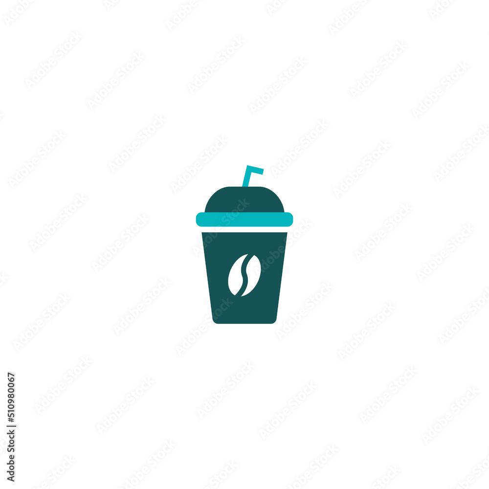 Ice coffee line icon. linear style sign for mobile concept and web design. Outline vector icon. Symbol, logo illustration. Vector graphic Ice coffee line icon. linear style sign for mobile concept and web design. Outline vector icon. Symbol, logo illustration. Vector graphic