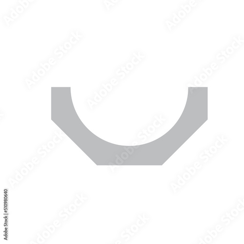 Open drain gutter vector illustration. May called trench, ditch, street or concrete gutter for irrigation, stormwater drainage system. To drain water from lawn, yard, garden, road, city and driveway.
