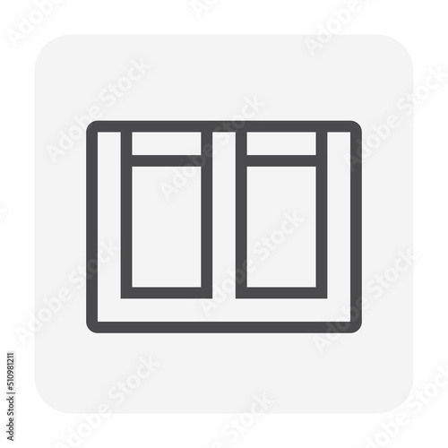 Drain gutter and cover vector icon. May called trench, ditch, street or concrete gutter for irrigation, stormwater drainage system by drain water from lawn, garden, yard, road, city, driveway to sewer