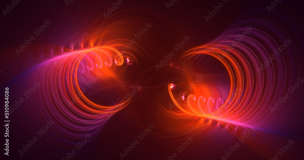 3D rendering abstract colorful fractal light background 3D rendering abstract colorful fractal light background