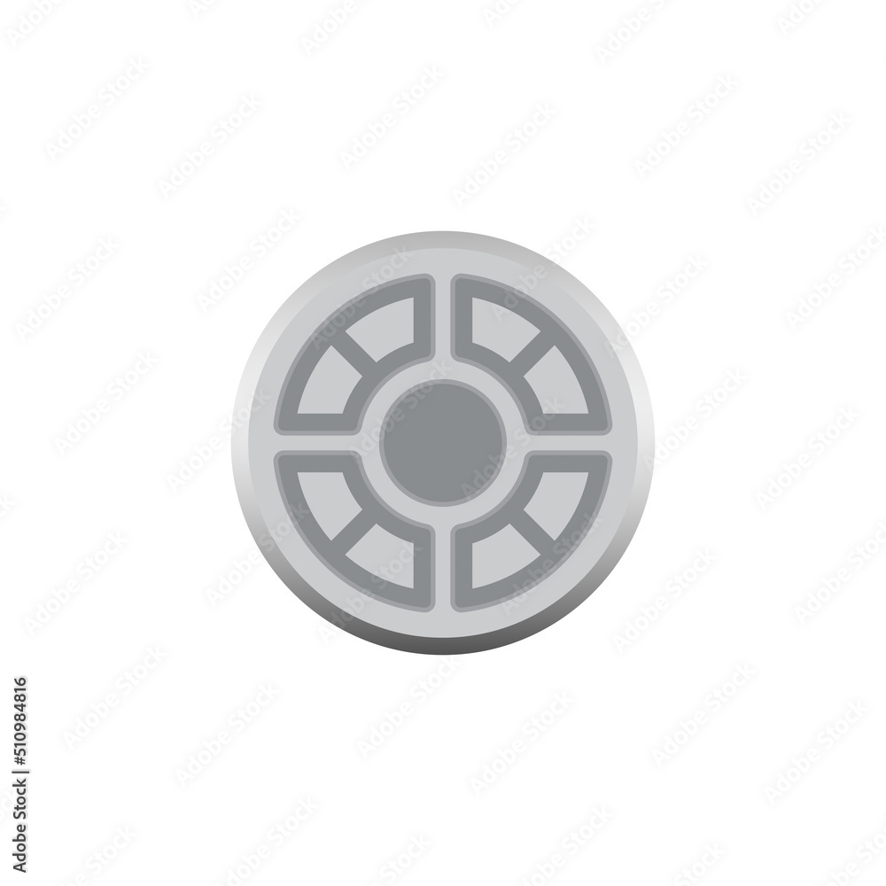 Manhole cover vector icon. Removable round metal plate or cast iron forming to lid over of opening hole at access point to drain sewer for cleaning, maintenance at underground, street, road in city. Manhole cover vector icon. Removable round metal plate or cast iron forming to lid over of opening hole at access point to drain sewer for cleaning, maintenance at underground, street, road in city.