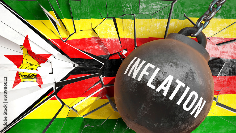 Inflation and Zimbabwe, destroying economy and ruining the nation