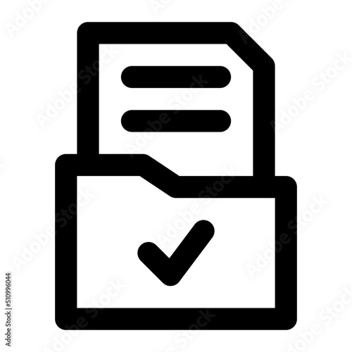 approval line icon