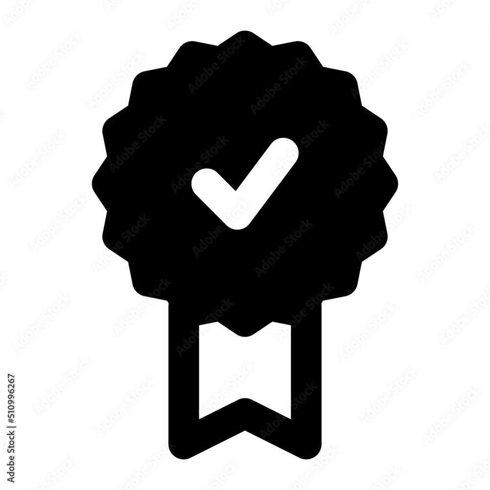 approval glyph icon approval glyph icon