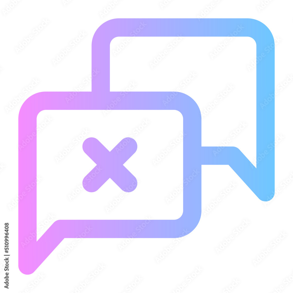 Fototapeta premium invitation gradient icon