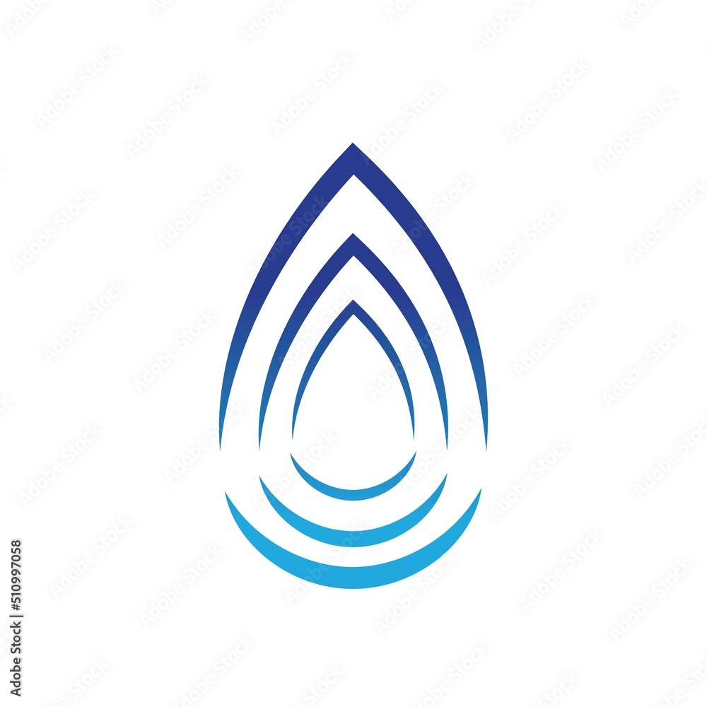 Water drop Logo Template vector Water drop Logo Template vector