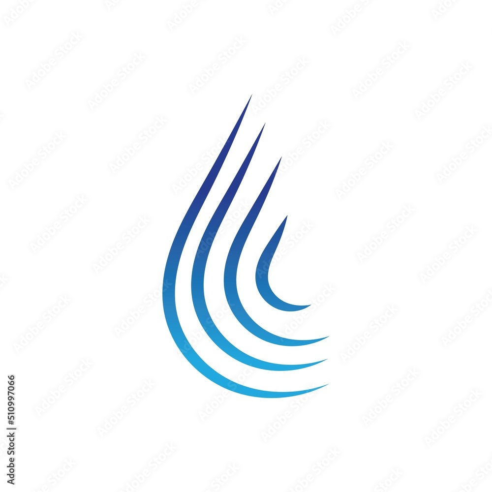 Water drop Logo Template vector Water drop Logo Template vector