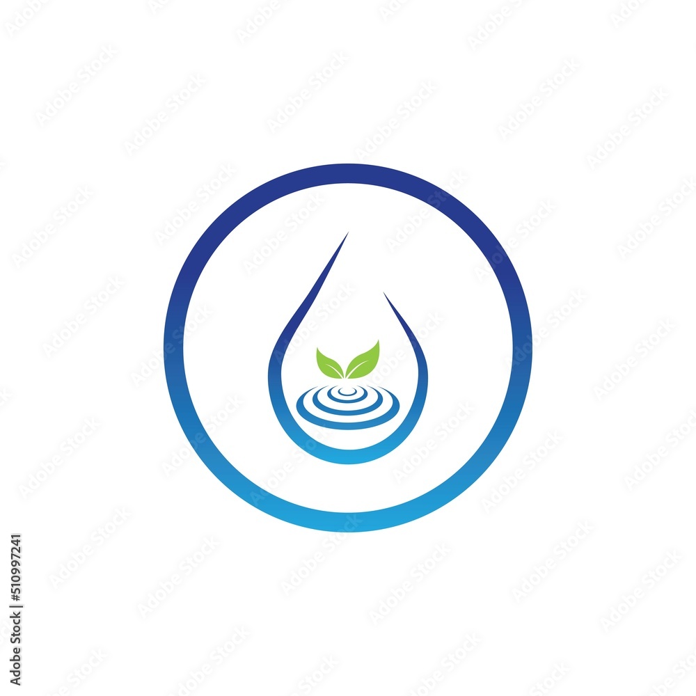 Water drop Logo Template vector Water drop Logo Template vector