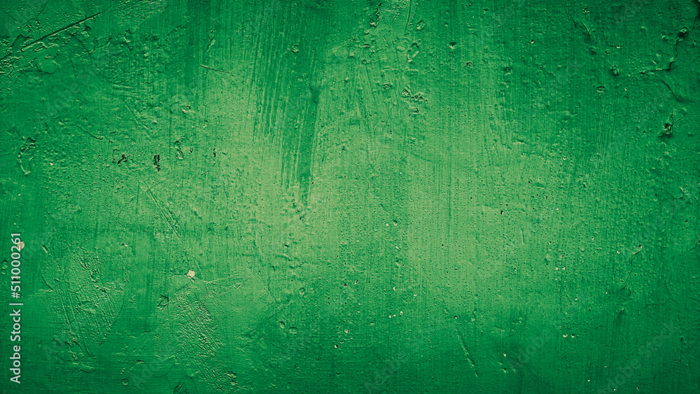 Fototapeta premium green texture cement concrete wall abstract background