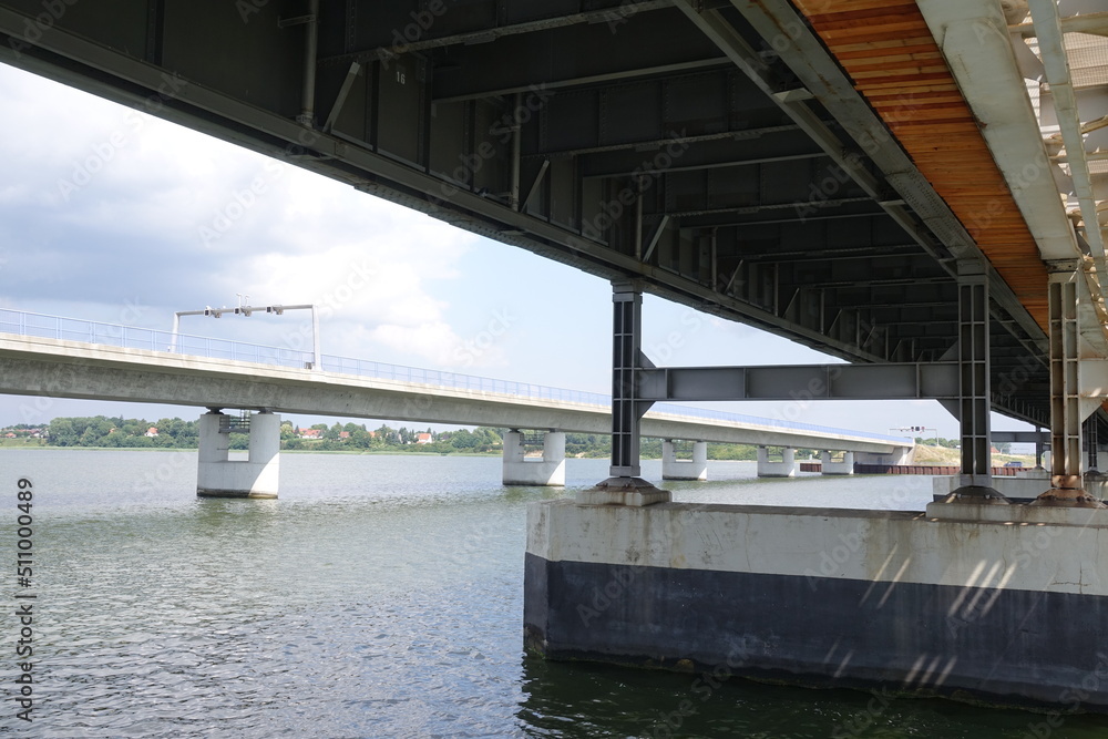 Brücke zwischen Rügen und Stralsund