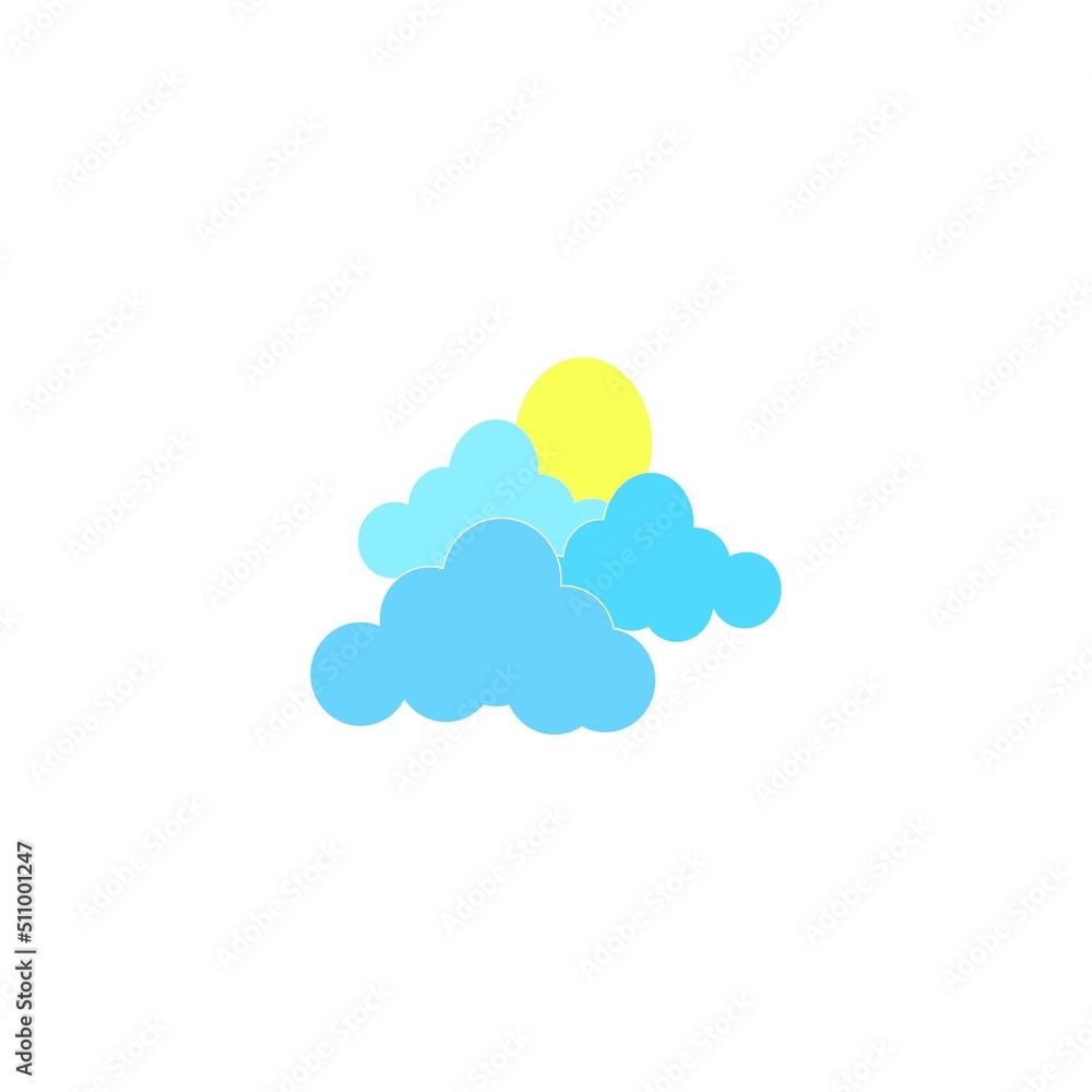 cloud vector icon illustration design cloud vector icon illustration design