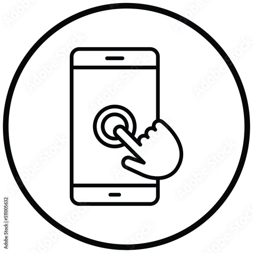 Touch Technology Icon Style