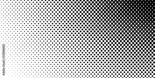 Wallpaper Mural Black and white abstract halftone texture Torontodigital.ca
