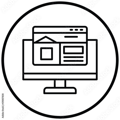 Landing Page Icon Style