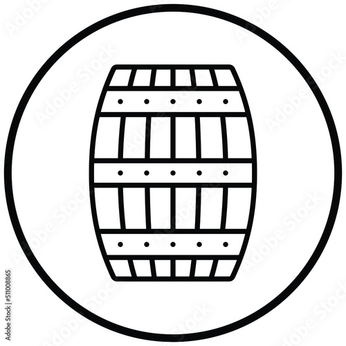 Barrel Icon Style