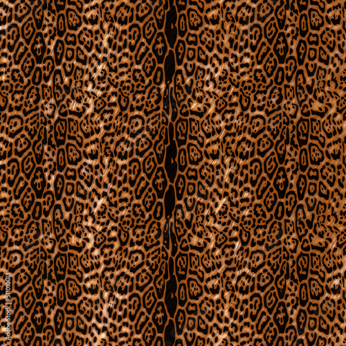 hand drawn fashion leopard pattern 