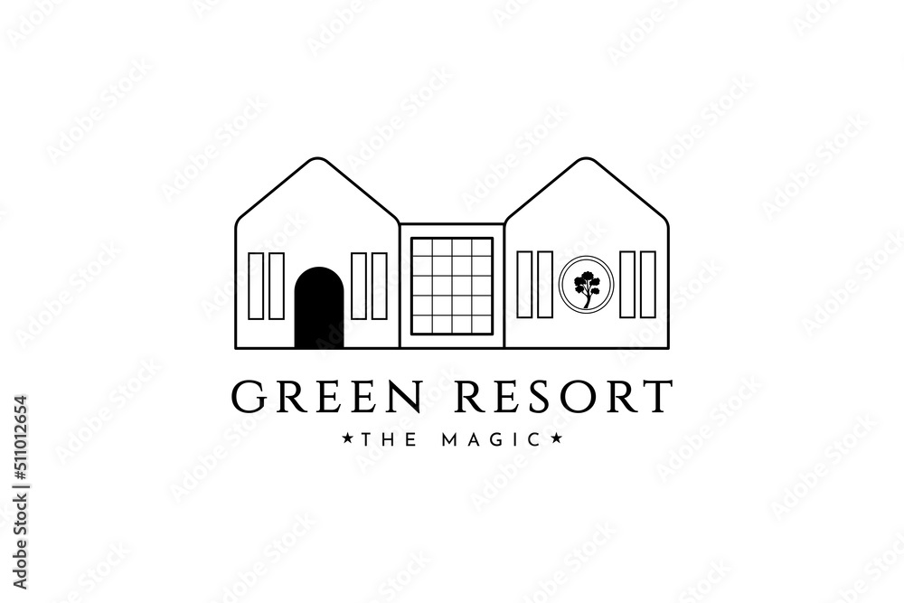 Hotel logo black business corporate identity Hotel logo black business corporate identity