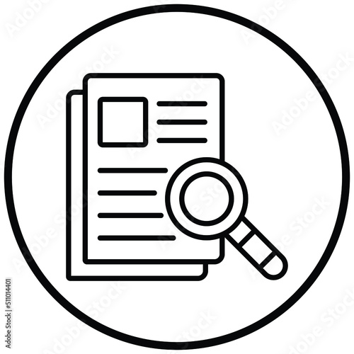 Investigation Icon Style