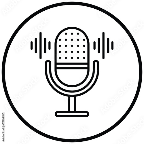 Voice Recorder Icon Style