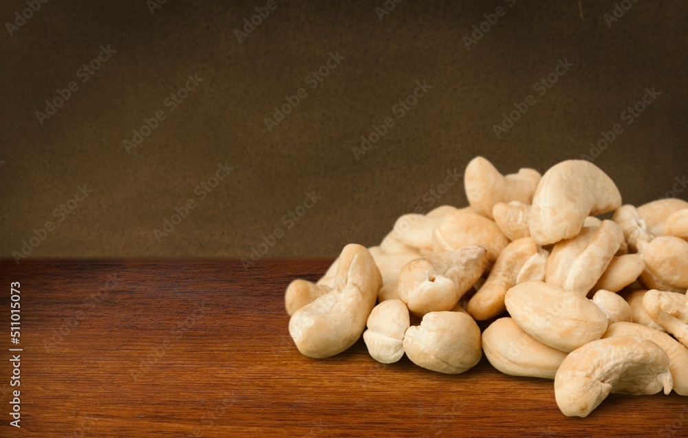 Pile of peeled roasted nuts. Package design element Pile of peeled roasted nuts. Package design element