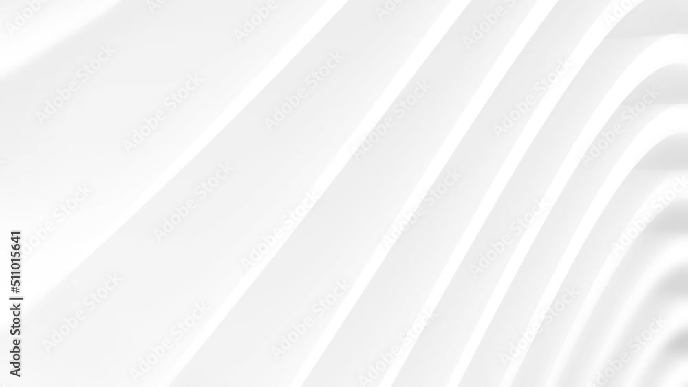 Abstract White Polygonal Background Loop