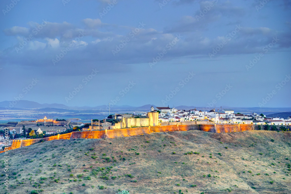 Elvas historical center, Portugal, HDR Image Elvas historical center, Portugal, HDR Image