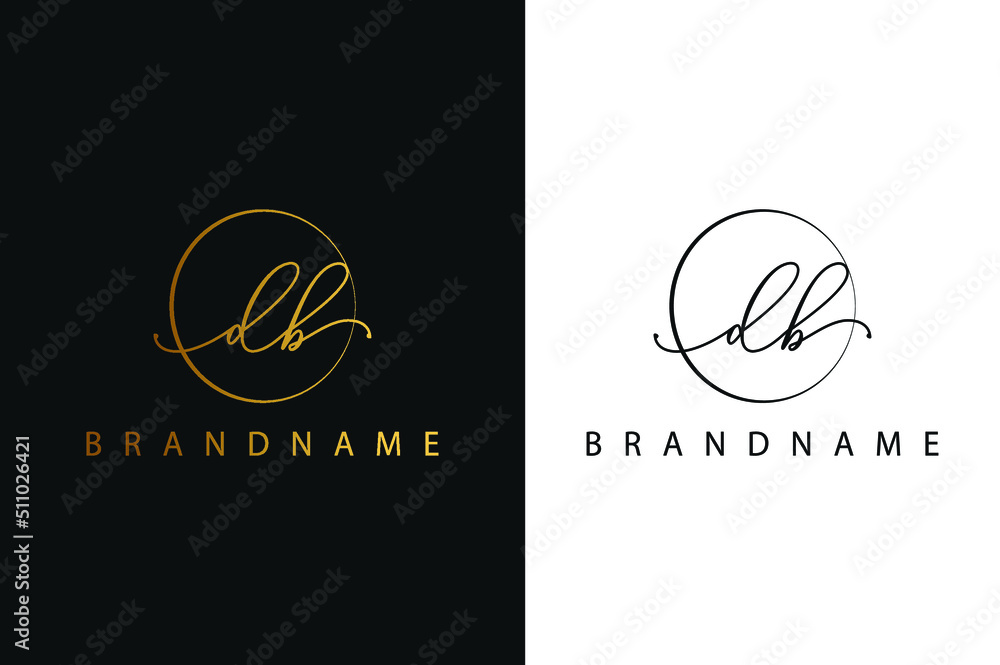 D B DB hand drawn logo of initial signature, fashion, jewelry, photography, boutique, script, wedding, floral and botanical creative vector logo template for any company or business. D B DB hand drawn logo of initial signature, fashion, jewelry, photography, boutique, script, wedding, floral and botanical creative vector logo template for any company or business.