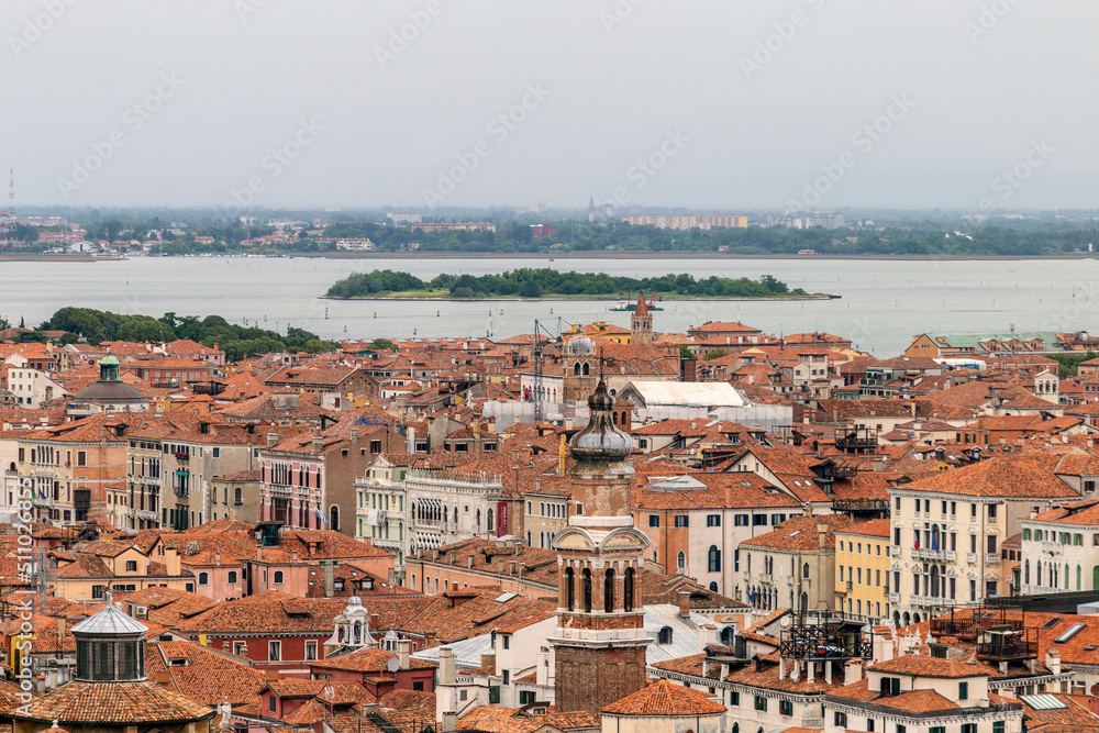 View of Venice from the St Mark's Campanile
