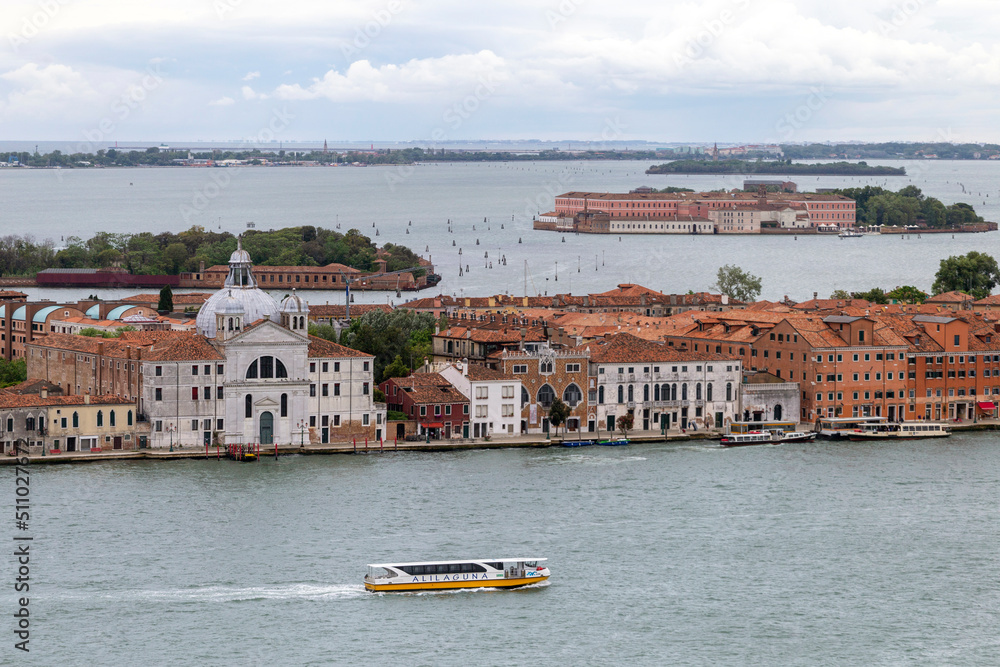 Obraz premium View of Venice from the St Mark's Campanile