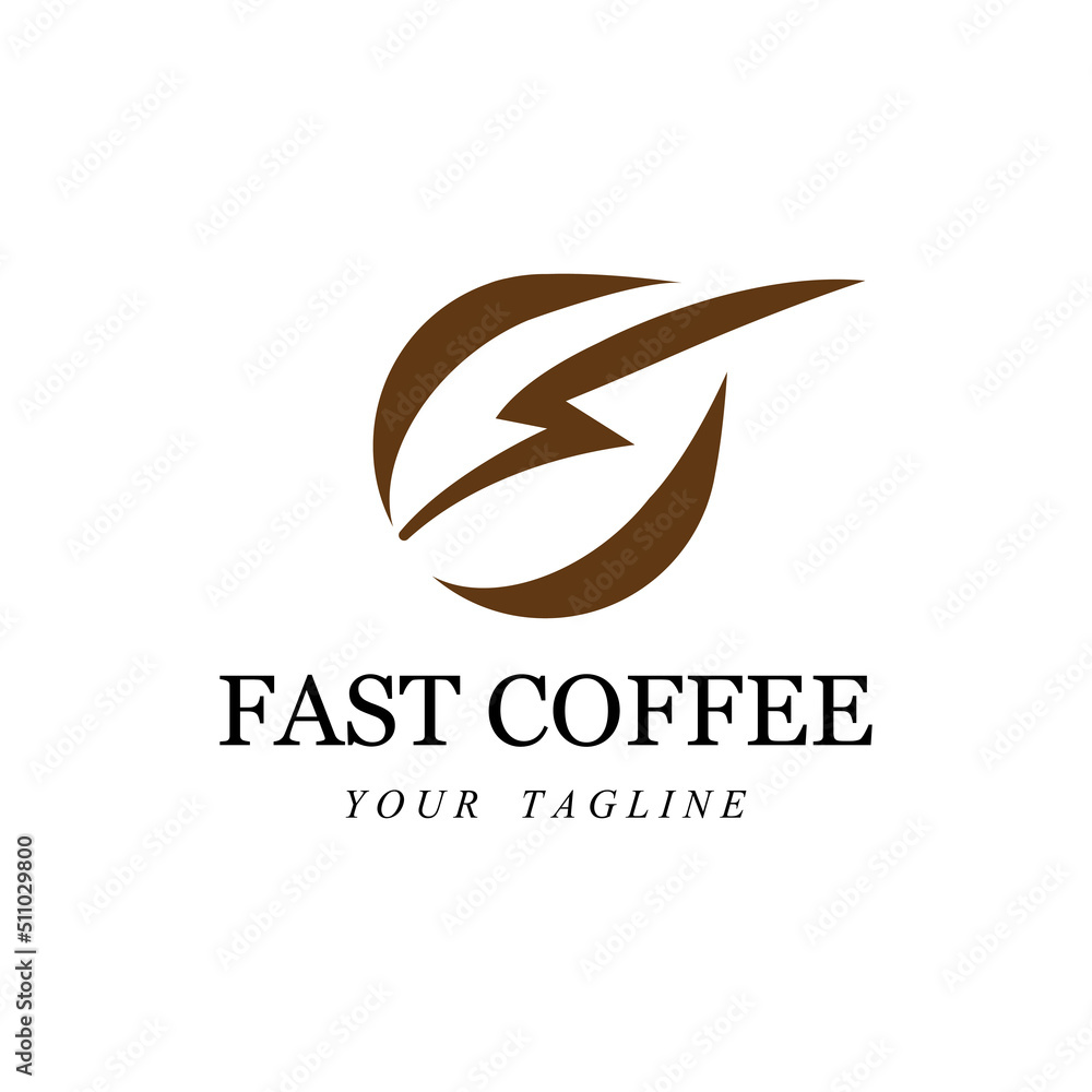 Obraz premium Coffee cup Logo Template