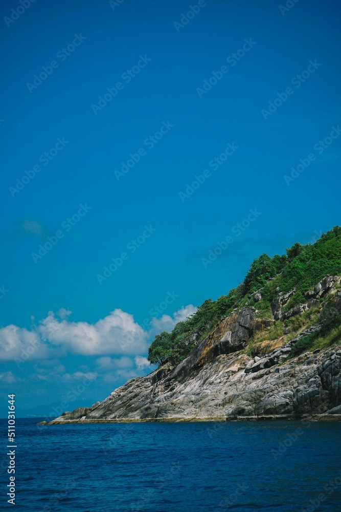 Fototapeta premium island in the sea
