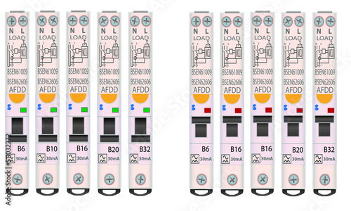 Various Arc fault detection devices