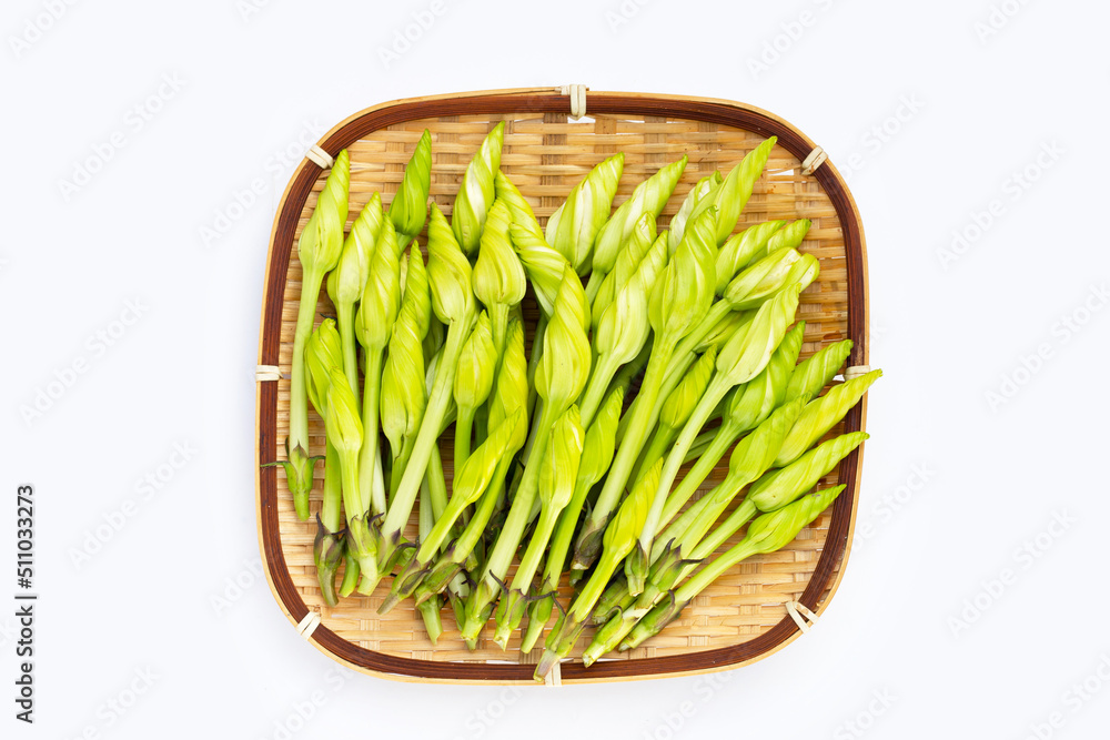 Moonflower or Ipomoea alba L for cooking Moonflower or Ipomoea alba L for cooking