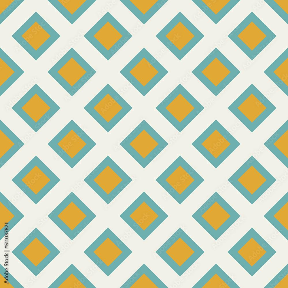 Squares retro seamless pattern. Squares retro seamless pattern.