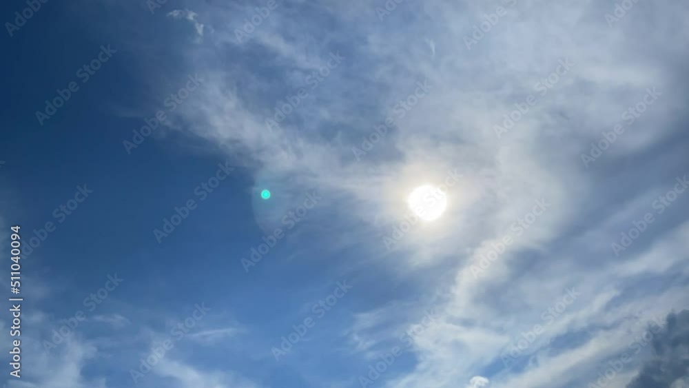 Clouds Timelapse on a blue summer sky Clouds Timelapse on a blue summer sky
