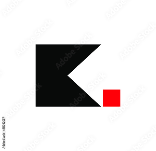 C company name initial letters monogram. photo