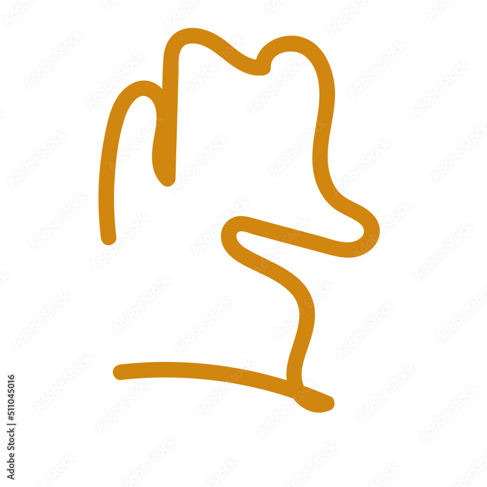 Obraz premium Abstract Shape Line
