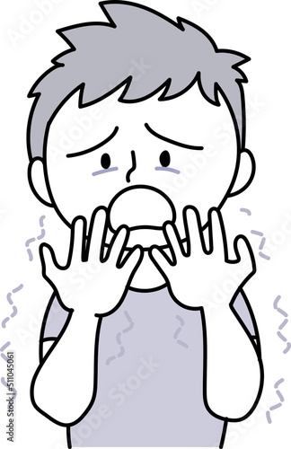 手の痺れ、けいれん、震え