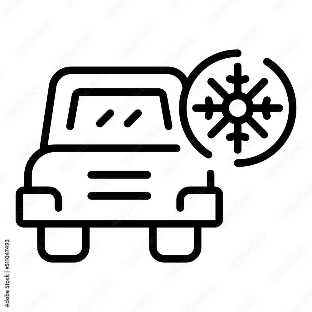 Car antifreeze icon outline vector. Engine coolant. Water fluid