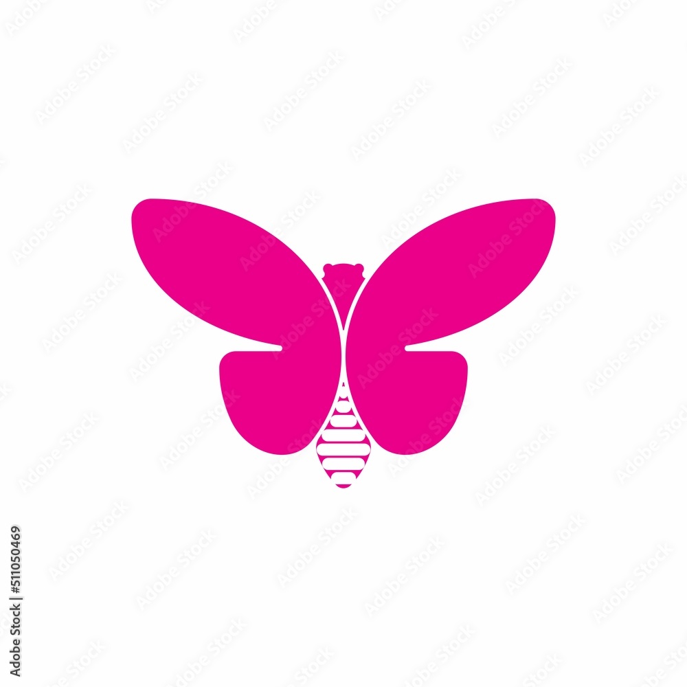beauty butterfly icon vector logo beauty butterfly icon vector logo