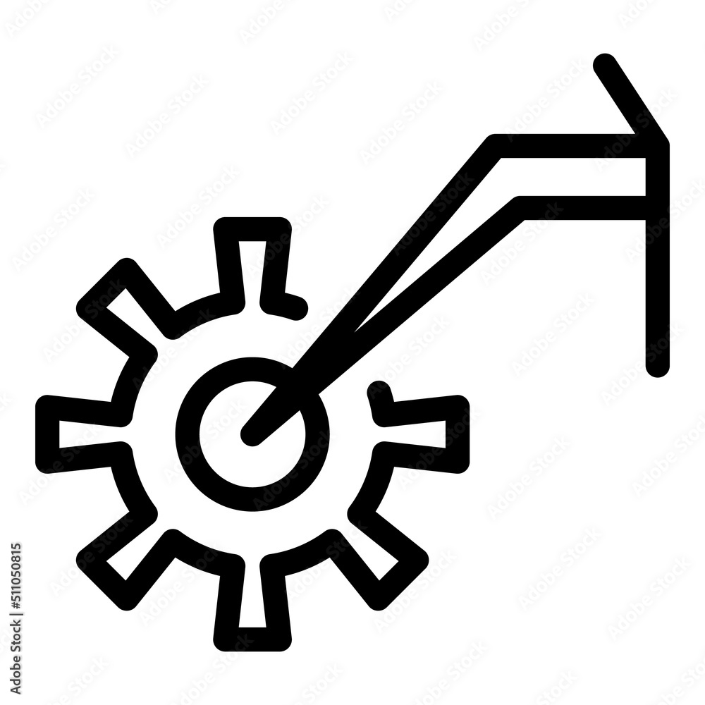 Jockey wheel boot icon outline vector. Race sport. Fast run