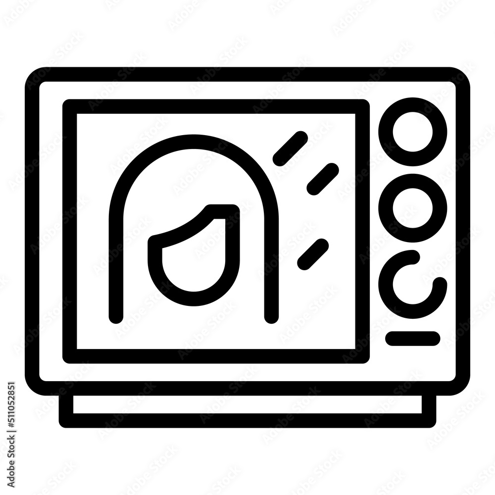 Tv set news icon outline vector. Camera studio. Press report Tv set news icon outline vector. Camera studio. Press report
