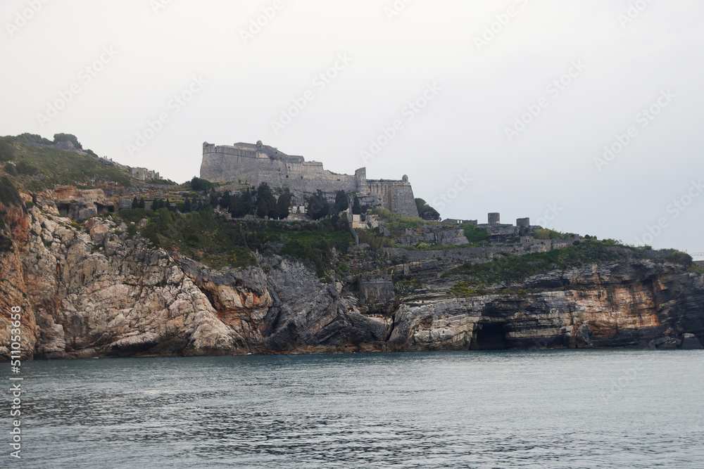 Doria castle in Portovenere, Italy