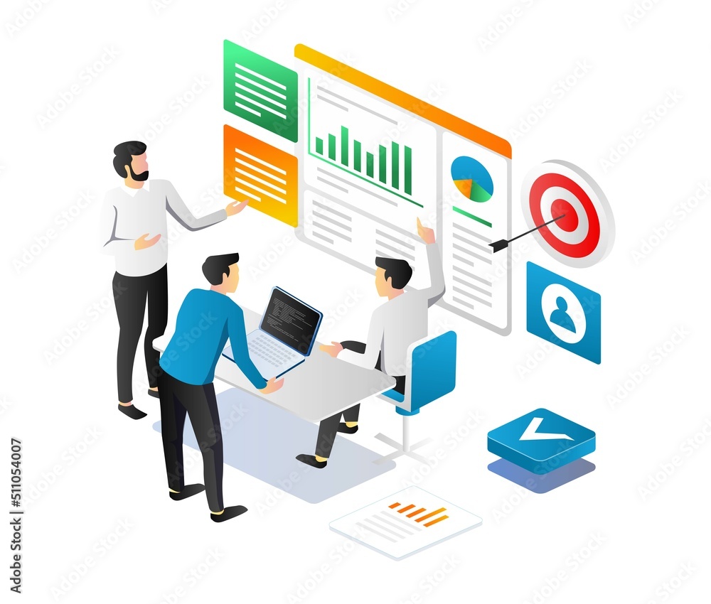 The team is meeting and discussing in the office The team is meeting and discussing in the office