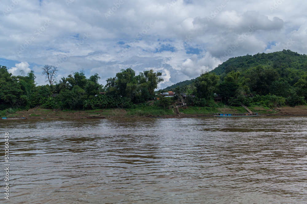 Khan Riverside in Luang Prabang, Laos Khan Riverside in Luang Prabang, Laos