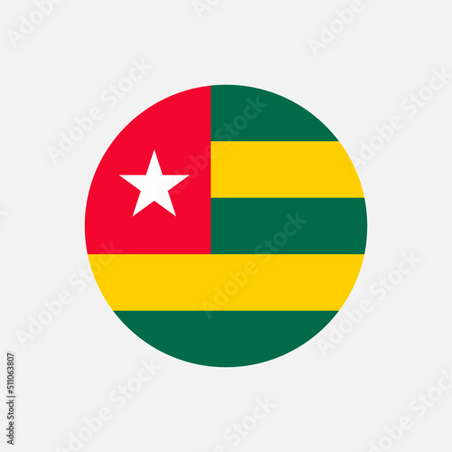 Free Download Country Togo. Togo flag. Vector illustration. - GFXLoad