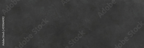 Black anthracite stone concrete texture background panorama banner long. Horizontal concrete texture for pattern and background