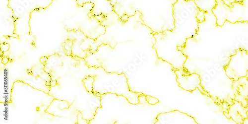 Abstract background with white and gold color . Modern and geometric with lite yellow color plain texture polished finish high resolution marble design with natural veins