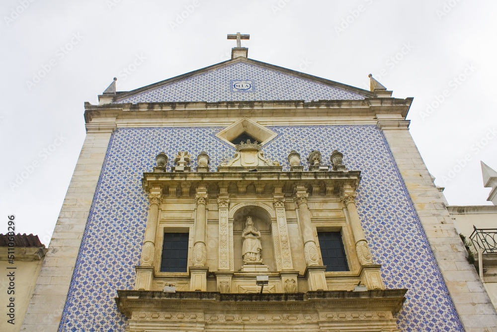 Church of the Misericordia or Holy House of Mercy in the Center of Aveiro, Portugal